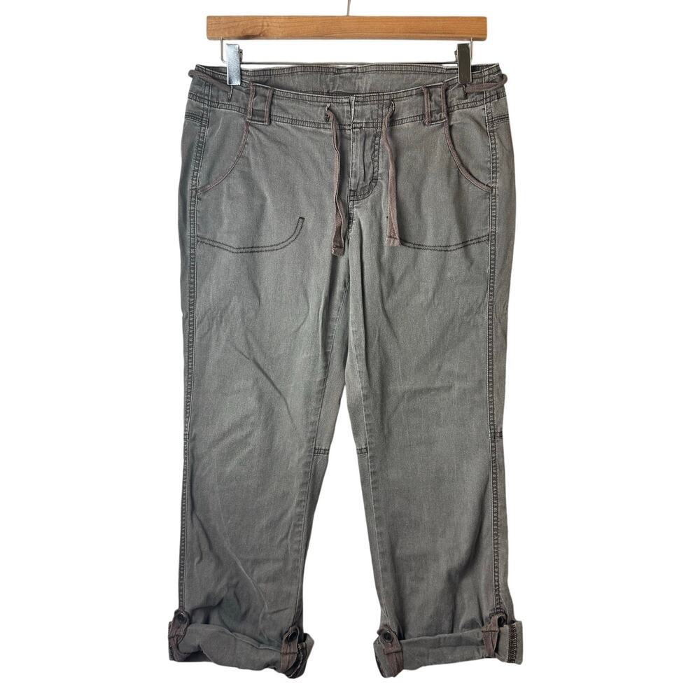 The North Face hiking trail pants roll-up cuff Women’s Size 4 Gray Gorpcore
